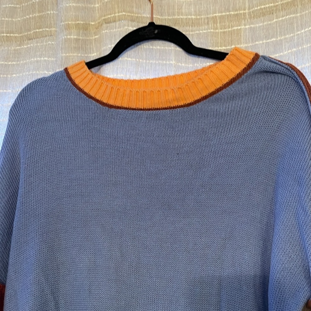 Multicolored patchwork sweater - Picture 2 of 3